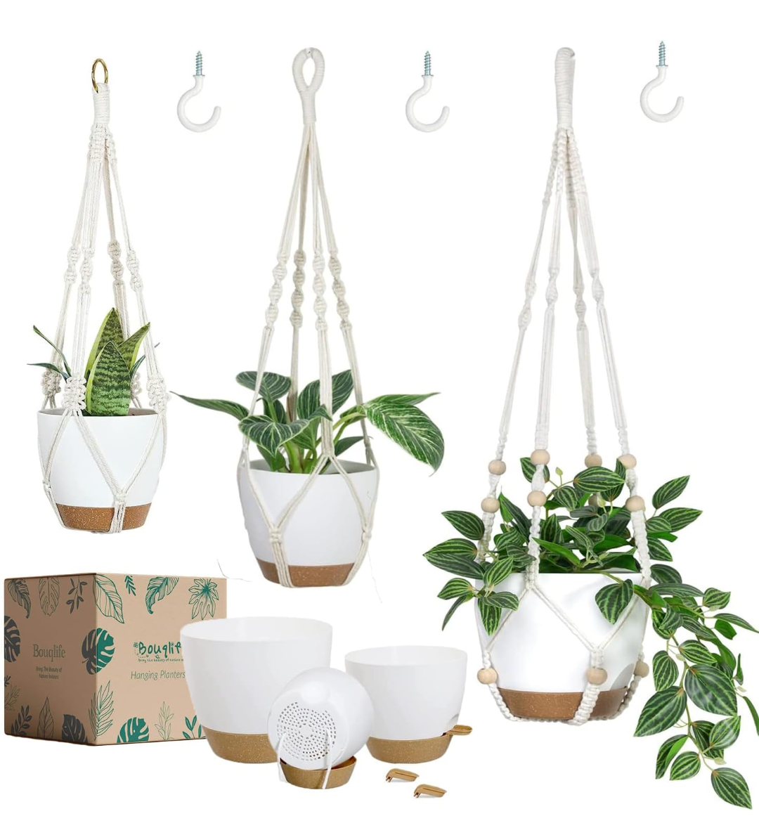 Indoor Planters & Hanging Planter Sets