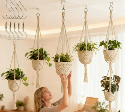 Indoor Planters & Hanging Planter Sets